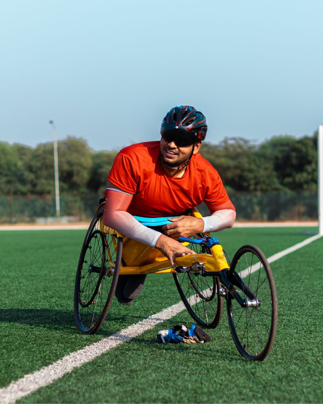 inclusief sporten - man in rolstoel
