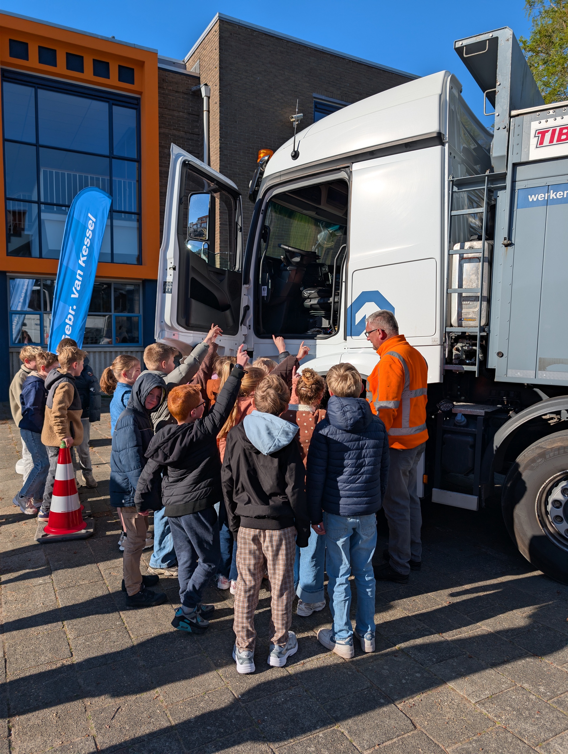 Verkeersles school Jacob Catsstraat