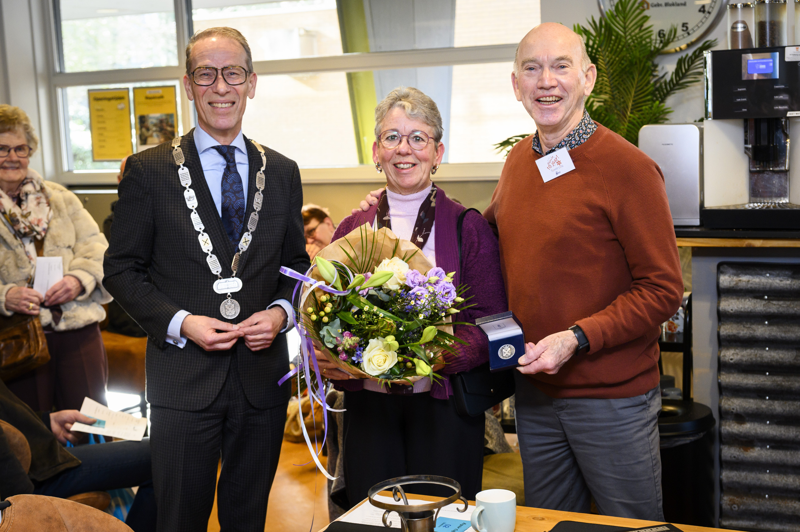 Uitreiking gemeentepenning Kees van Dijk