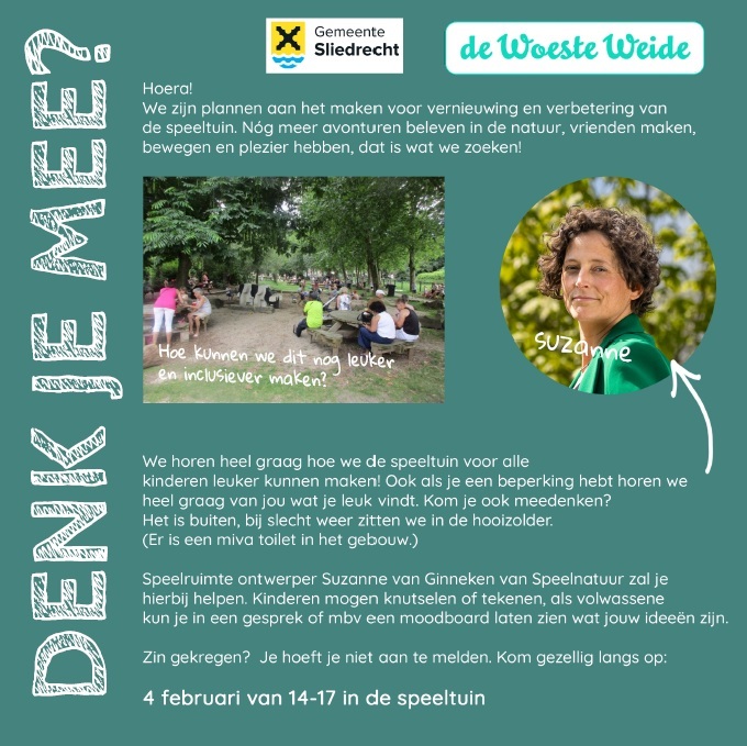 Denk mee over de Woeste Weide