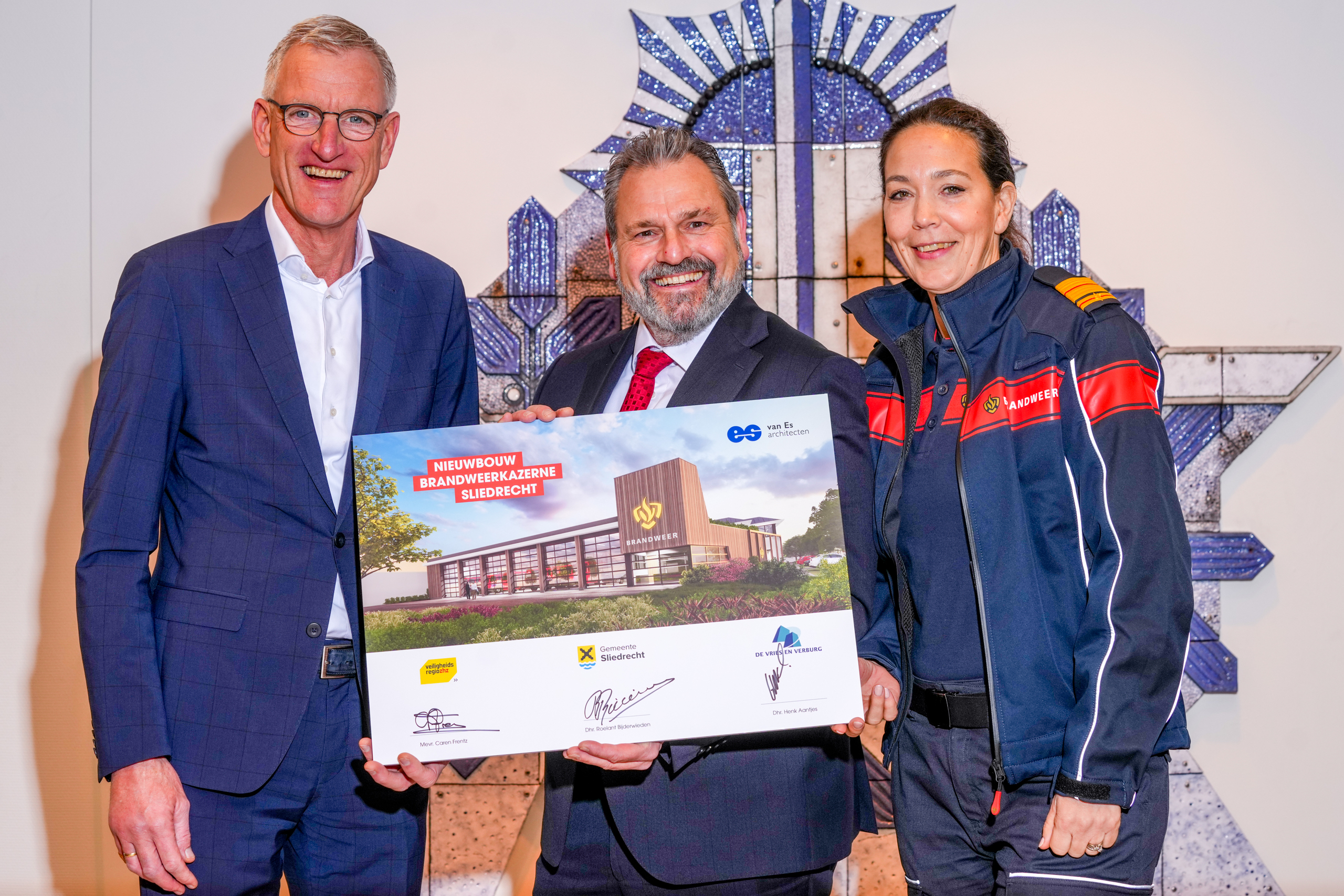 Ondertekening brandweer