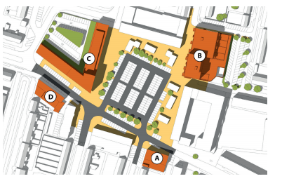 Kaartje Burgemeester Winklerplein