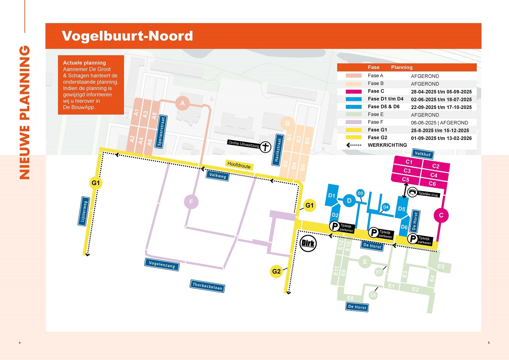 Kaartje Vogelbuurt Noord